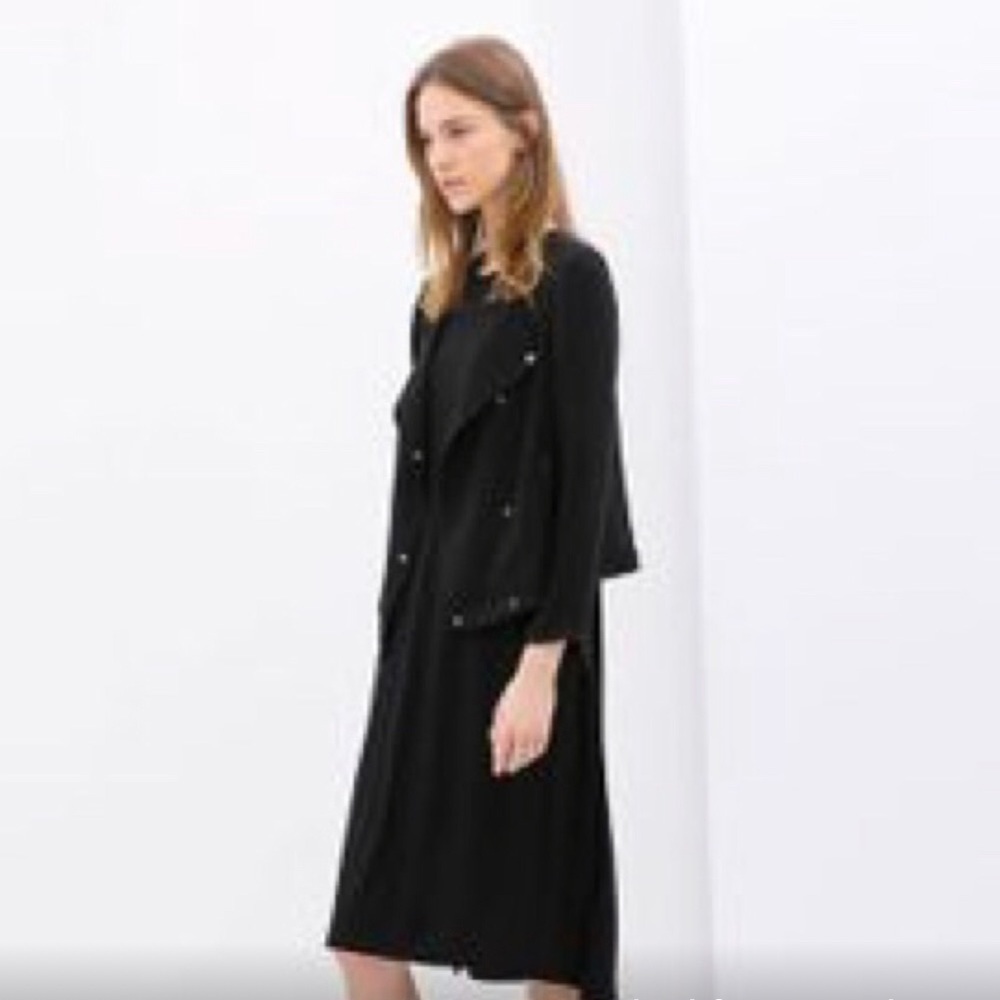 ZARA Zipper Detail Moto Jacket